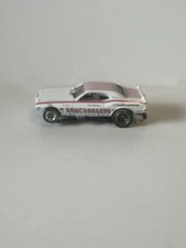 Auto World Electric Slot Car 1971 Dodge Challenger Ramchargers 4 Gear New