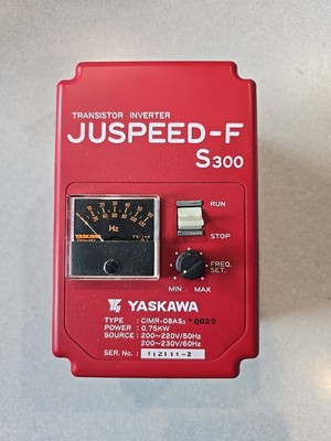 Yaskawa CIMR-08AS3-0020 JUSPEED-F S300 Transistor Inverter
