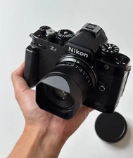 Metal Lens Hood+Cap For TTArtisan AF 40mm F2.0 Full Frame Auto Focus Prime Lens