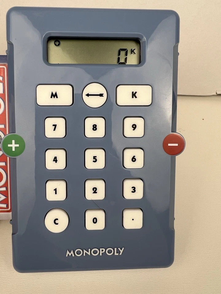 Monopoly 2007 Banca Electrónica Juego de Mesa Repuesto Banquero Unidad Probado Funciona Foto 2 de 4
