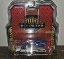 Greenlight 1969 FORD F350 RAMP TRUCK & 1969 MUSTANG BOSS 302 HD Trucks