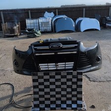 FORD FOCUS Mk3 Black FB 2011-2015 - Front Bumper PREFACLIFT 