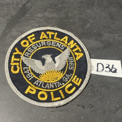 Atlanta, Georgia Police Patch -D34