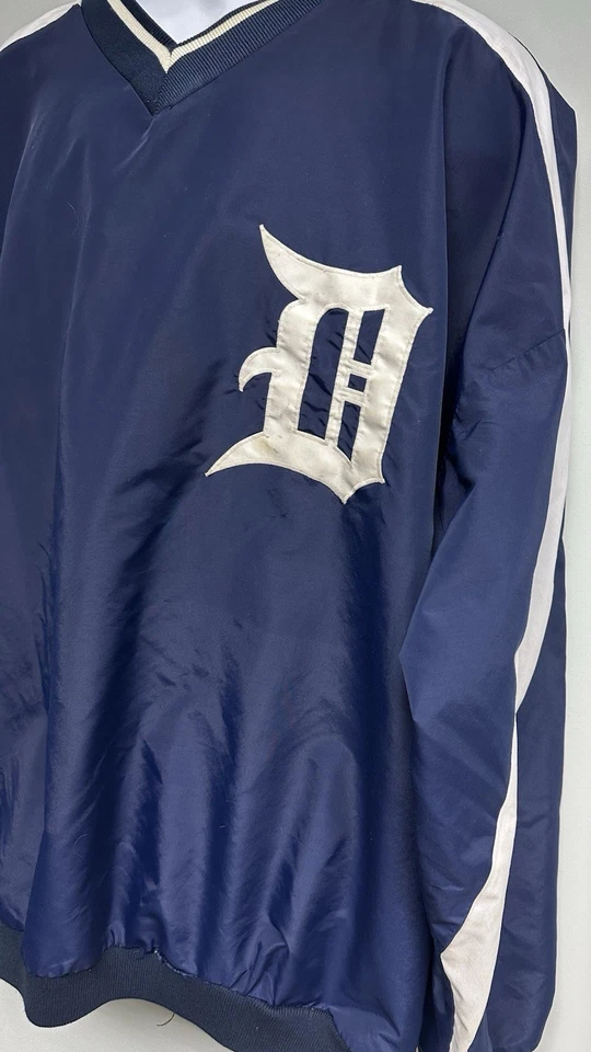 Мужская разогревающая куртка Teamwork Athletic Apparel размер 2XL 50-52 Detroit Tigers - Изображение 2 из 4