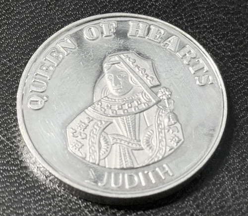 Queen of Hearts Las Vegas 0.6 Troy oz .999 Proof Silver Round