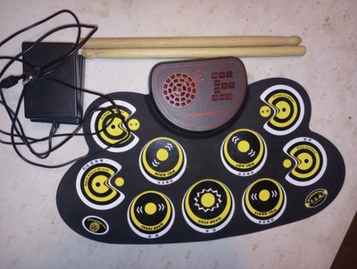 Portable MIDI Electronic Roll Up Drum Mat By Musong With Accessories!!!!