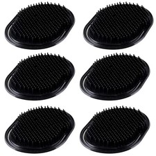 6PCS Pocket Palm Hair Comb Scalp Massage Beard Brush Curly Hair Pet Comb