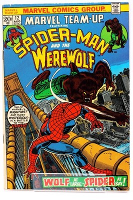 MARVEL TEAM-UP #12   [4.0]   1973   Gil Kane   MARVEL  * 1.5'' TEAR BACK COVER *