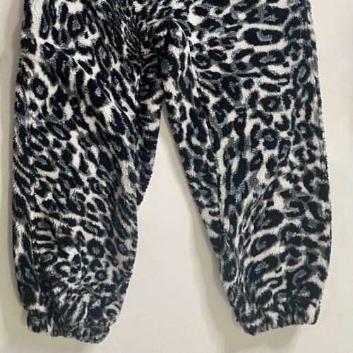 NWT! FREE PEOPLE FP Movement Hit The Slopes Salopette Fleece Overalls Leopard XL - Picture 11 of 17