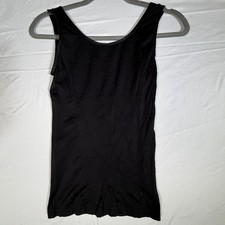 Jockey Black Seamless Tank Top Shapewear Smoothing Tank Size S/CH