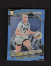 2025 Panini Prizm WNBA #2 Hailey Van Lith Carolina Blue Prizms #/125