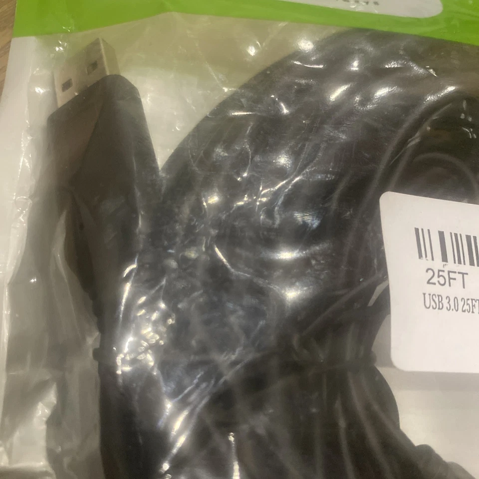 USB 3.0 Active Extension Cable 25ft New - Image 2 of 3