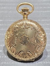 Vintage ELGIN WATCH CO Pocket Watch 14K GOLD POCKET WATCH (CJL062761)