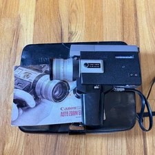 Canon Auto Zoom 518 Super 8 Movie Camera Untested SO selling for Parts/Repair