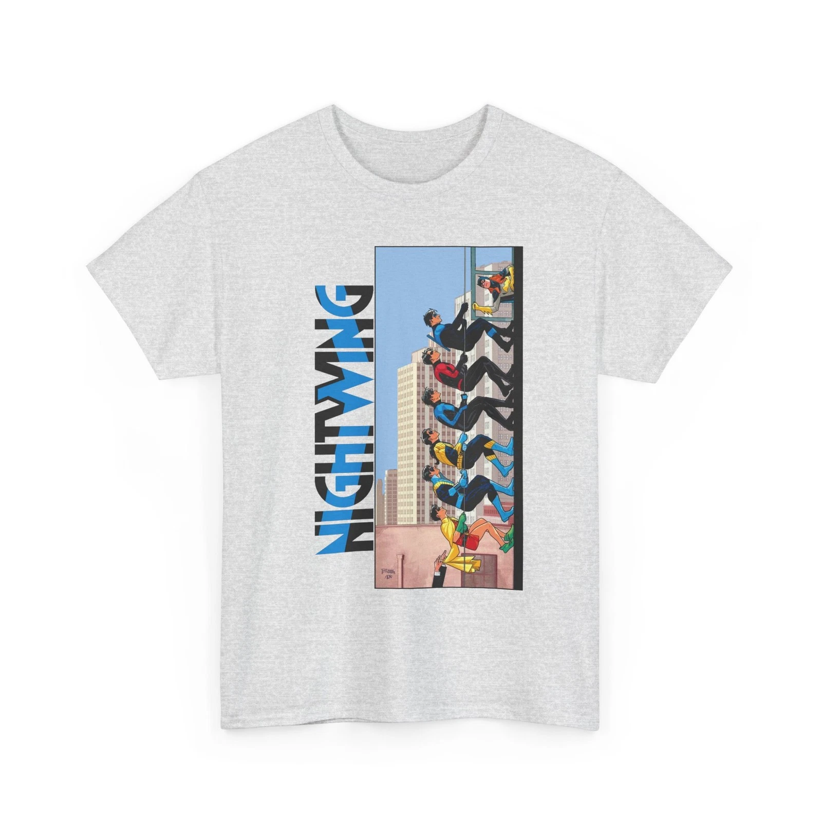 Nightwing T-Shirt - Bruno Redondo Art - Dick Grayson - Titans Leader - DC Comics