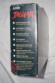 Atari Jaguar Console System Complete in Box w/ Cybermorph CIB Tested