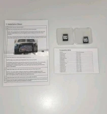 Lot Of 2 Toyota Micro SD Card Map Data 2021. 862710e073