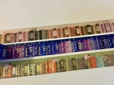3 Simply Gilded Washi Tape 24”  Samples - book shelf theme reading reader 