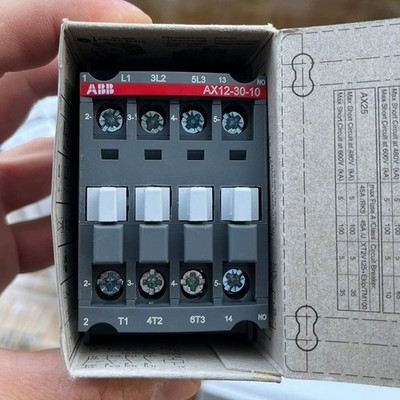 Neu ABB AX12-30-10-80 220V Elektrischer Wechselstromschütz KOSTENLOSER VERSAND