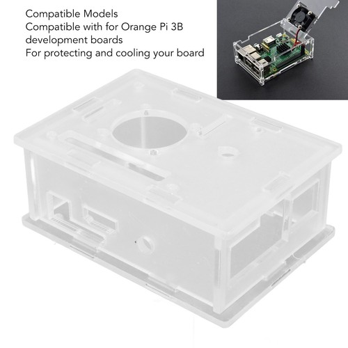 Development Board Clear Enclosure Transparent Outer Shell Acrylic Protective CB - Afbeelding 17 van 22