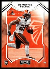 2021 Panini Playoff Demetric Felton Rookie Cleveland Browns #299
