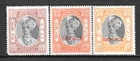 1936-46 JAIPUR, SG58.024.026, MOUNTED MINT, KG6, KGVI,INDIA INDIAN STATES