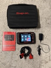 Snap-on Ethos Edge Diagnostic Scanner Tool Eesc332a 24.2 With Case And Cables Snap-on Ethos Edge Diagnostic Scanner Tool Eesc332a 24.2 With Case And Cables
