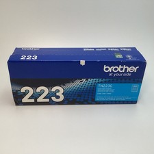 Genuine Brother TN223C Standard Yield Cyan Toner Cartridge 1,300 Pages - New