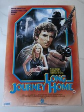 Long Journey Home 1987 Video Shop VHS Poster rare