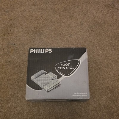 Philips Fußsteuerung für Diktier- und Transkriptionssysteme Modell 210/90B