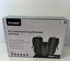FIT KING Air Compression Leg Massager  W/Heat Improve Body Circulation FT-017A