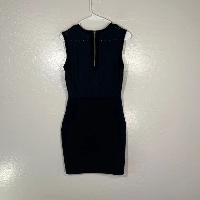 Diane von Furstenberg Dress Womens Medium Sleeveless Wool Fitted New With Tags - Image 2 of 4
