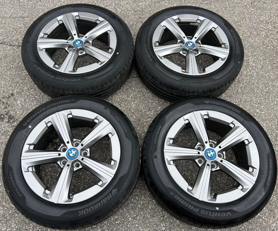 4 ORIGINAL 17" ALU SOMMERRÄDER BMW 2ER REIHE ACTIVE TOURER U06 205/60R17 97W RDK - Bild 2 von 4