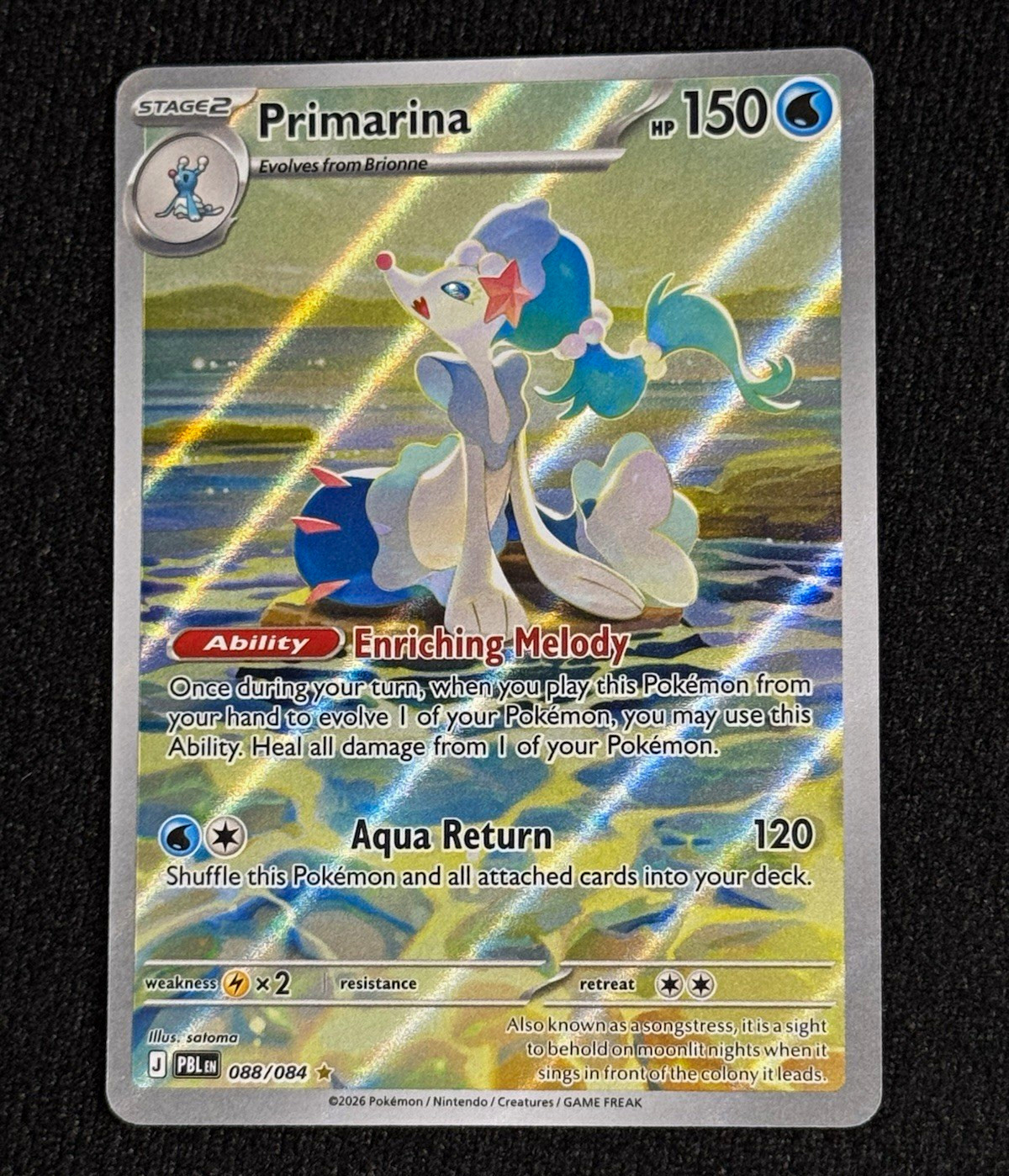 Primarina - 088/084 - ME05: Pitch Black (ME05)