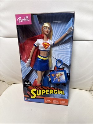 Barbie Doll  Supergirl 2003 Mattel NRFB B5837 Superman Some Damage To Box