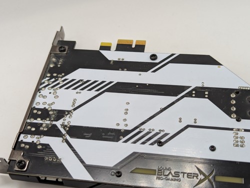 Creative Sound BlasterX AE-5 Plus 32-bit PCIe gaming sound card DAC SB1740 READ - Picture 16 of 17