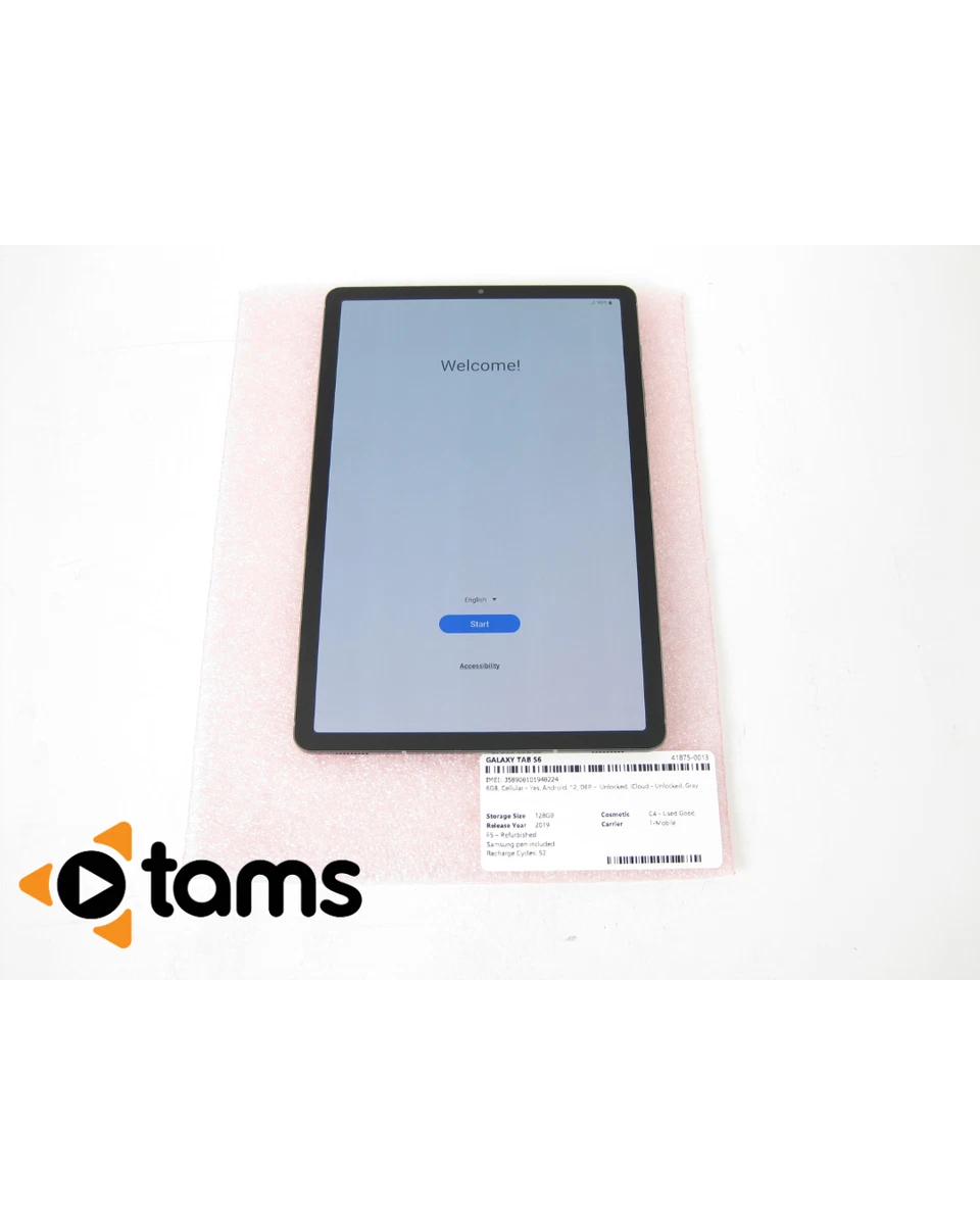 Samsung Galaxy Tab S6 for sale - eBay