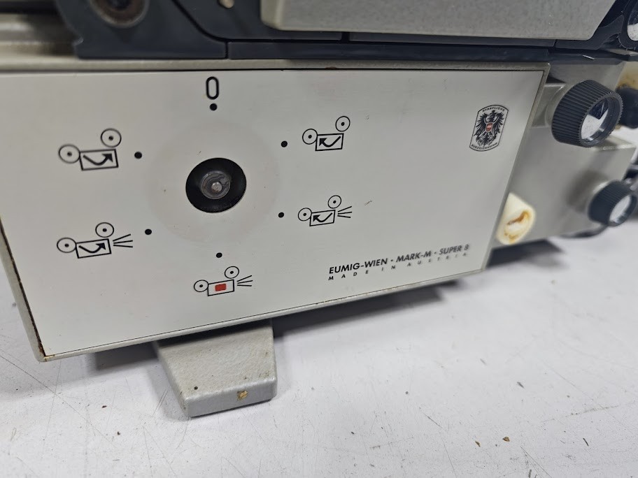 Eumig Mark-M Super 8 Projector - For Parts/Repair, Untested