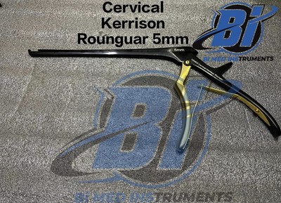 V2MED 5mm x 40° Up x 8'' Cervical Kerrison Rongeurs & quality A+