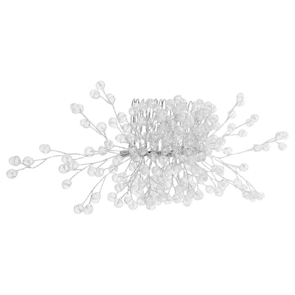 Pettine per da sposa con cristallo: pettine per per spose, - Immagine 4 di 4