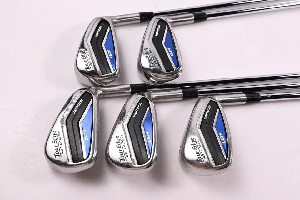 Tour Edge Hot Launch C524 Irons / 5-9i / Regular Flex Elevate MPH 95 Shafts - Image 2 of 4