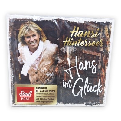 Hansi Hinterseer Hans im Glück 3 CD Hit Album 2020 Jubiläum Sonderedition Musik