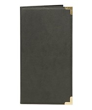 Securit Rechnungsmappe CLASSIC schwarz Ledero...