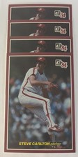 1984 Donruss Jumbo Action All-Stars Steve Carlton #24 Phillies HOF