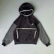 Nike ACG Youth Pullover Icon Fleece Polartec Hoodie Sz M DQ8730-010