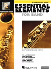 Essential Elements for Band - Bb Bass Clarinet Book 1 - Comprehensive Band Met..