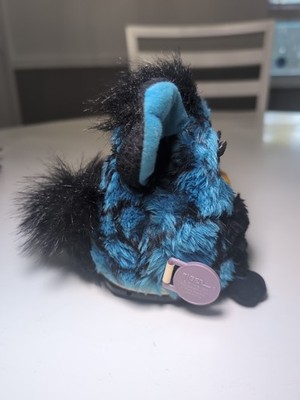 Vintage 1999 Furby Blue And Black Turtle Model 70-800 Tiger