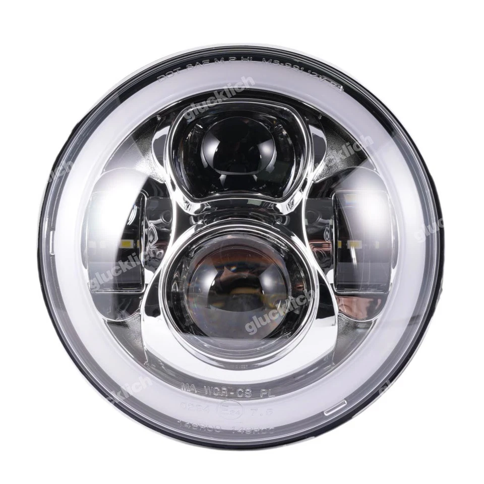 7 Zoll LED Scheinwerfer Für Mercedes-Benz G-Klasse 250 GD 300 GD Wolf W460 W461 - Bild 4 von 4