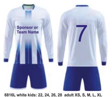 soccer jerseys Shorts Socks for boys Custom Goalie Jersey Shirts Soccer Uniform