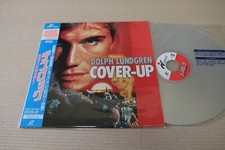 COVER-UP 1991 JAPAN LD LASERDISC w/OBI NTSC DOLPH LUNDGREN